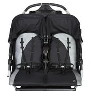 Baby Trend Navigator Double Jogging Stroller, Europa Black, Lightweight with Reclining Seats