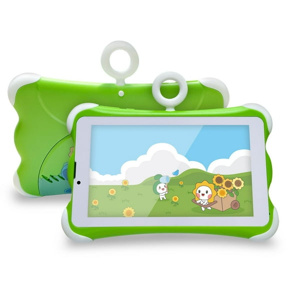 Children Tablet, Dual SIM 7 Inch Toddler Tablet Eye Protection HD 1280x800 100-240V for School