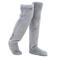 thumbnail image 1 of Calcetines Acogedores Invierno Calcetines Esponjosos Y Acogedores para Mujer (gris Claro), 1 of 9