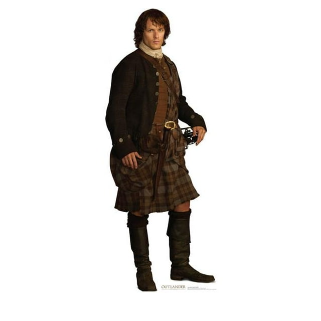 Advanced Graphics 2360 75 x 30 Po Jamie Fraser Version Écossaise - Outlander Carton Standup