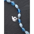 thumbnail image 2 of Roman Moments In Life "Peace" Blue Beaded Bracelet, 2 of 2