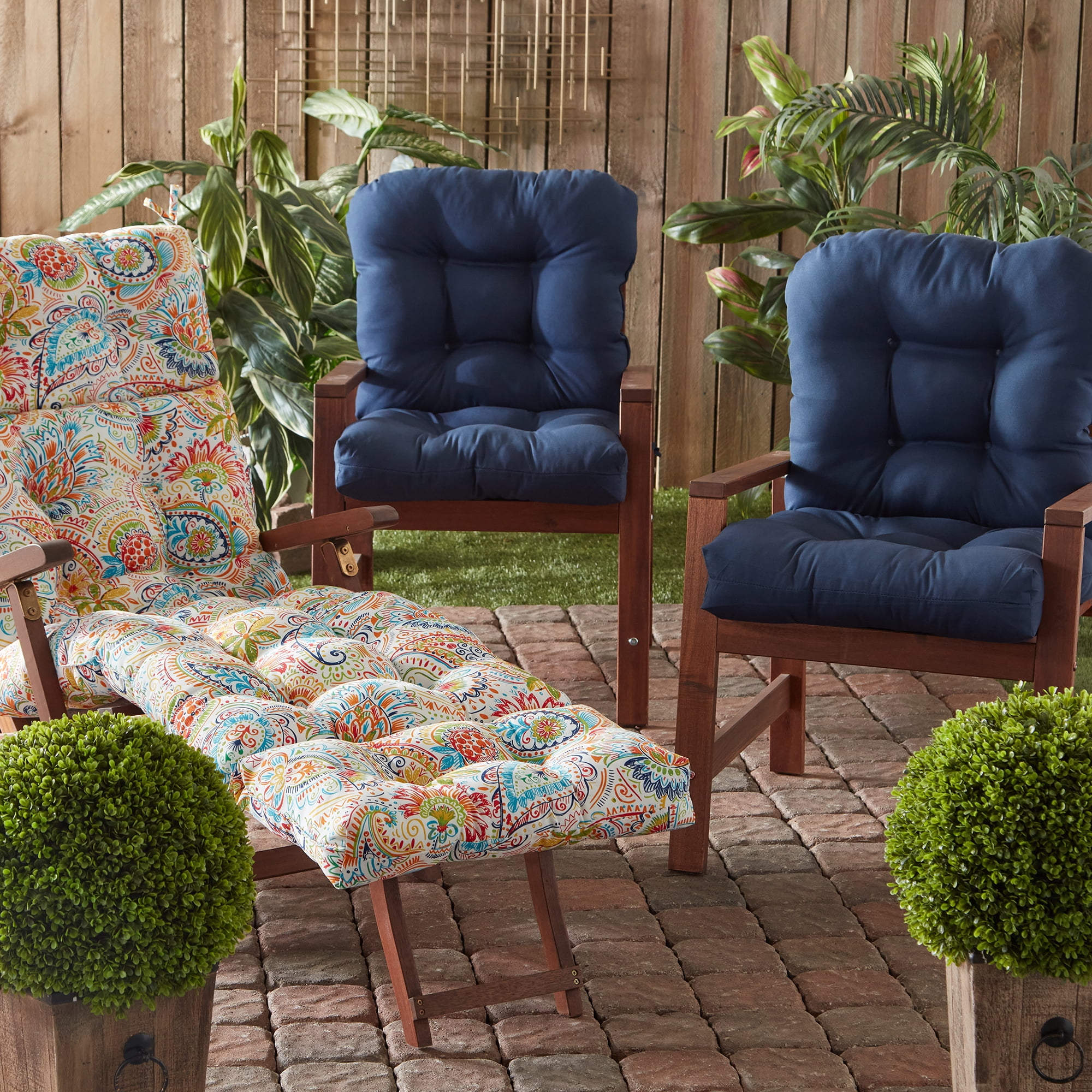old mountain non sleep cushion クッション70cm Amazon.com: SHENJIA Indoor Outdoor High Back Chair Cushions
