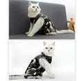 thumbnail image 6 of Cat Recovery Suit Post Surgery Vest after Surgery Wear Pet Clothing Full Coverage Pajama Shirt for Abdominal Wound for Puppy Cats M, 6 of 9