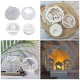 thumbnail image 2 of Creative House Series Pendant Resin Molds Unique Candlestick Inserts Mold Artistic Jewelry Projects Crafting Resin Mould, 2 of 4