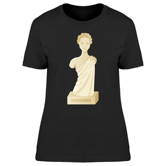 Bust Of Woman Design T-Shirt Women -Image by Shutterstock, Female Large