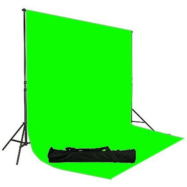 Fancierstudio Kit de Support de Fond Écran Vert 10'x12 Pieds