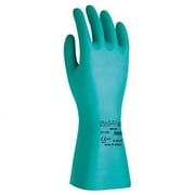 Alphatec Solvex Nitrile Gloves, Gauntlet Cuff, Unlined, Size 9, Green, 15 Mil | Bundle of 2 Dozen