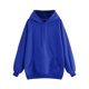 thumbnail image 1 of Jumpingount Cálidas y acogedoras sudaderas con capucha para mujer hechas con poliéster Sudaderas con capucha para mujer Regalo Prendas para la parte del cuerpo azul METRO, 1 of 6