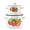 Strawberry, variant on Novomoskovsjka Posuda Red White Polka Dot Cylindrical Enamel Pot with Lid Set of 2 pcs 2.1 Qt (2 L)/4.8 Qt (4.5 L) Enameled Steel Stockpots Cooking Pot Induction Pot Kitchen Pot Stock Pot Soup Pot