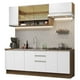 thumbnail image 1 of Cocina Integral 240cm Marrón/Blanco Glamy Madesa 03, 1 of 5