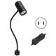 thumbnail image 1 of Luz de trabajo LED flexible de 12 W, cuello de cisne, base magnética, enchufe estadounidense, 110-220 V, para máquinas de coser, 1 of 8