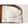 thumbnail image 5 of Oaks Aura 4-Light Candle Style Drum Chandelier Adjustable Height Wood Lighting, 5 of 6