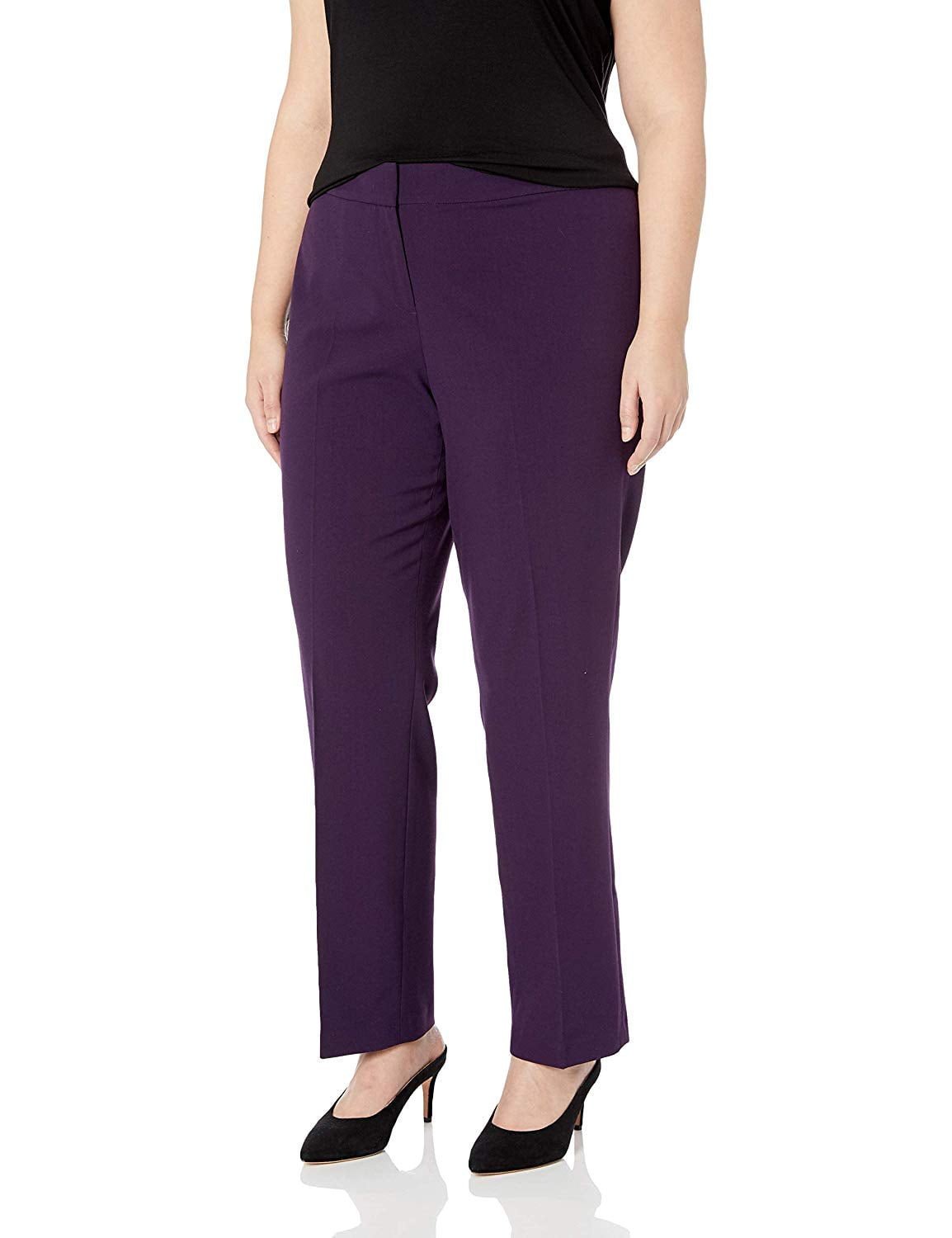 Nine West Pants - Women's Dress Pants Plus the Trouser Stretch 20W - Walmart.com