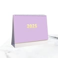 thumbnail image 1 of Calendario de mesa de 2025 años Flip Cover Cover Daily Monthly Planner Horario diario para dormitorio Multipropósito ligero, 1 of 8