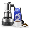 thumbnail image 4 of 500W Mini Electric Stove Multifunction Griddle Cooking Coffee Warmer New, 4 of 5