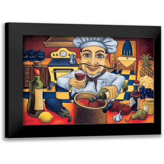 Rafuse, Will 14x11 Black Modern Framed Museum Art Print Titled - Pierino