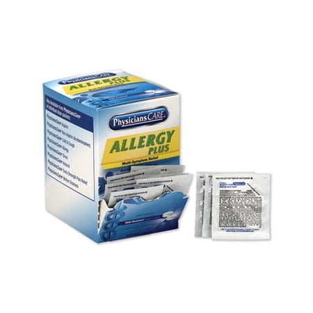 Allergy Antihistamine Medication Two-Pack, 50 Packs/Box
