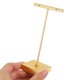 thumbnail image 5 of unbranded Soporte De Joyería Metálico Dorado Para Aretes Con Y Duradero, 5 of 8