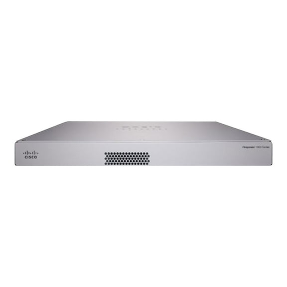 Cisco Firepower 1150 Network Security/Firewall Appliance - 8 Port - 1000Base-T, 1000Base-X - Gigabit Ethernet - 3 Gbit/s Firewall Throughput - 800 VPN - 8 x RJ-45 - 4.0 Total Expansion Slots - 1U -...
