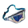 thumbnail image 3 of Fanny Pack Purse Waist Pouch Waist Pack Bag for Gym Outdoor Sports Traveling Blue, 3 of 8