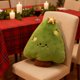 thumbnail image 5 of Sofá de almohada con diseño de reno, muñeco de nieve y árbol de Navidad peludo, serie Feliz Navidad, sofá de almohada, tela de felpa suave, decoración festiva para el hogar, cabeza de reno,, 5 of 8