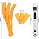 thumbnail image 3 of Herramienta de limpieza para quitar el polvo con 7 dedos y limpiador de persianas para ventanas, cepillo para polvo, persianas manuales para ventanas, cepillo para persianas venecianas TUNC Sencillez, 3 of 5