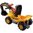 Toy Tractors For Kids Ride On Excavator Music Sounds Digger Scooter