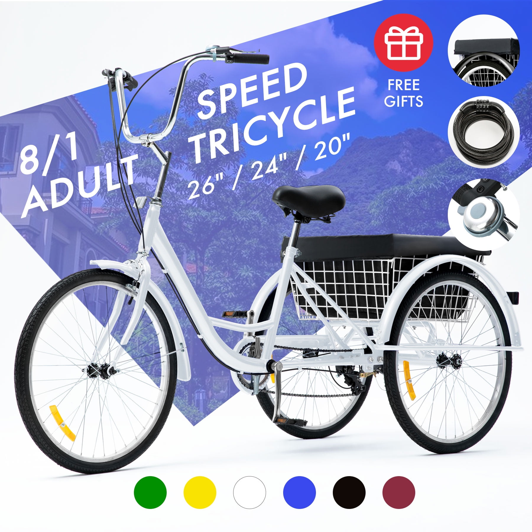 tricycle bike walmart