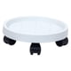 thumbnail image 5 of Soporte para plantas, bandeja para macetas con ruedas, carrito silencioso para macetas, base transpirable Diámetro 25 cm, 5 of 8