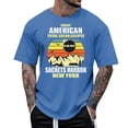 thumbnail image 4 of TSADFHJI Mens T-Shirts Fall Mens Summer Fashion Simple Color Matching T Shirt with Short Sleeves And Round Neck Hallowee Xl Blue, 4 of 4