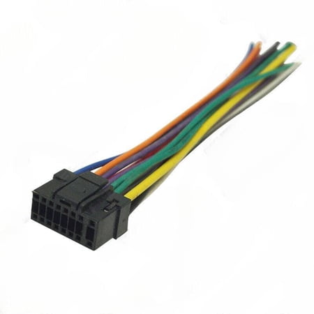 16 pin universal power speaker cable suitable for Alpine audio and video DVD/CD power cable, car modification tail cable