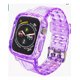 thumbnail image 1 of Correa Extensible De Silicona + Case Transparente Unisex M / L 41 / 44 / 45 / 49 mm Para Apple Watch Ultra Compatible Con Serie 8 / 7 / 6 / 5 / 4 / 3 / SE, 1 of 4