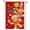 Gingerbread Man, variant on Sm:)e Christmas Garden Flag 12 x 18 Inch, Buffalo Check Plaid Santa Claus Winter Flags Vertical Double Sided