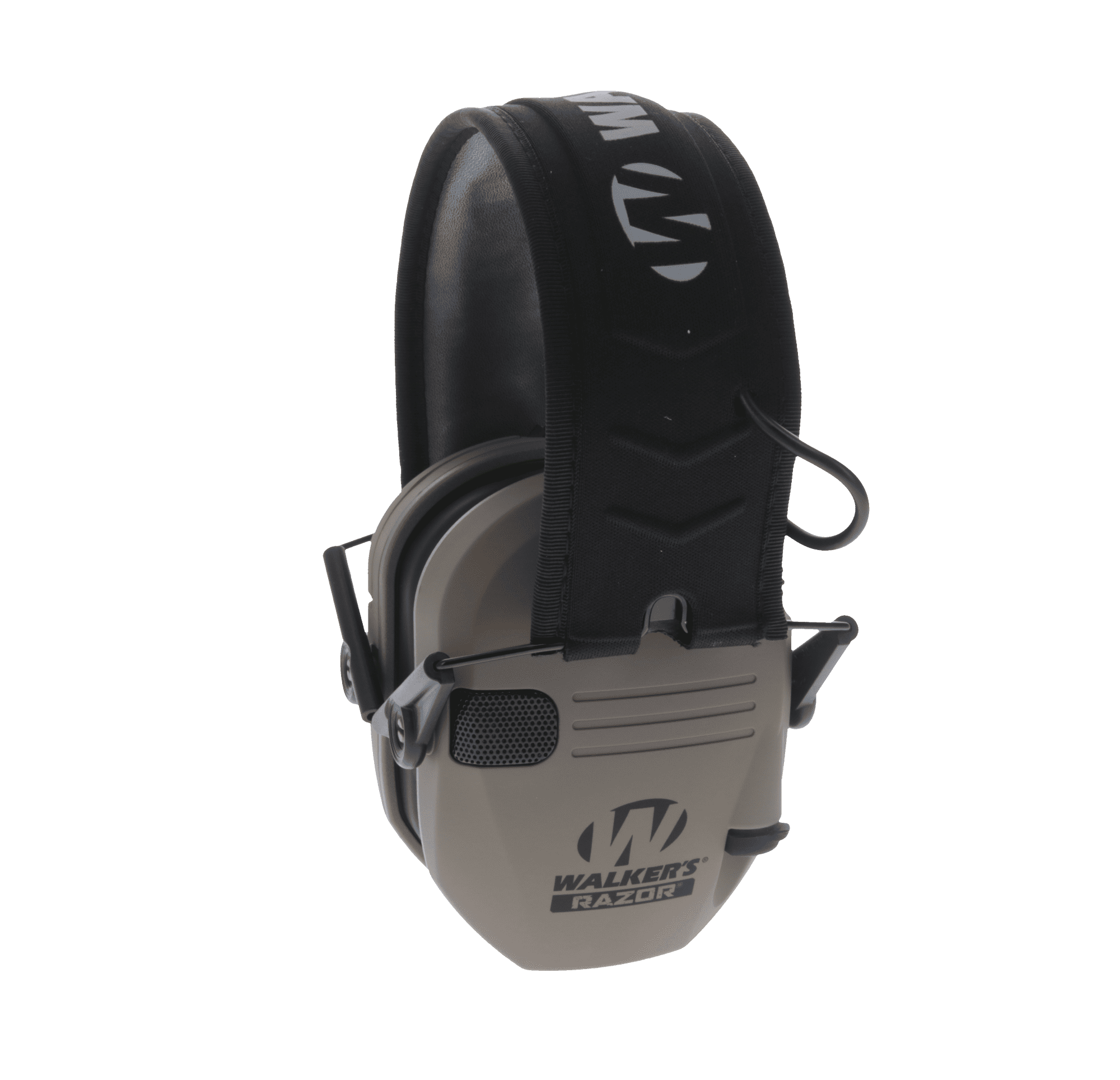 Walker's Razor Slim Electronic Earmuffs, 23dB, Adjustable, Compact