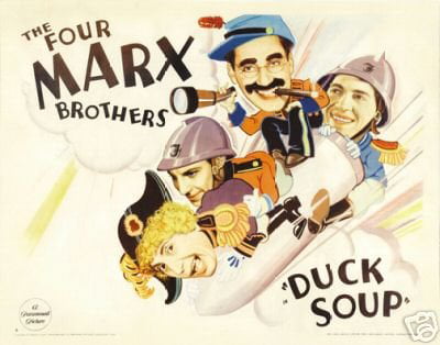 duck soup marx brothers small poster for sale