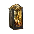 thumbnail image 4 of DIY Book Bookends Kits Handmade Craft 3D Wooden Puzzle with Lights Creative Room, 4 of 9