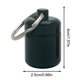thumbnail image 4 of Mini caja de pastillas Wosthever Llavero Botella Mochilero Negro, 4 of 6