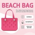 thumbnail image 5 of BOGC EVA Waterproof Summer Storage Basket Mini Kid Beach Bogg Bag Women Shopping Bag Picnic Rubber Jelly Tote Bogg Bag Kid Purses, 5 of 7