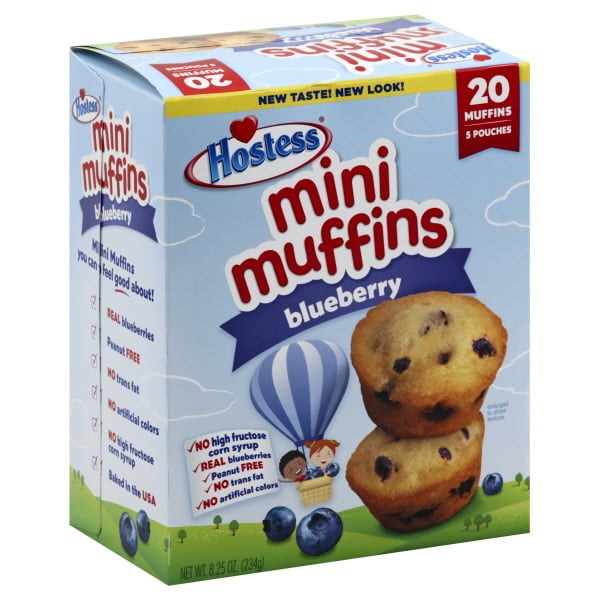 Hostess Brands Hostess Mini Muffins 20 Ea Walmart Inventory