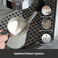 thumbnail image 4 of Máquina de Café Expreso Profesional Semiautomática con Espumador y Tanque Extraíble 64 Onzas 15 Barr, 4 of 7