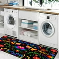 thumbnail image 2 of Floral Mexican Birds Kitchen Rug,Kitchen Runner Rug Non Slip Washable Standing Desk Mat Laundry Room Runner Rug Area Rugs for Floor Bathroom,Hallway,Office,Sink,Mudroom 20''x47'', 2 of 7