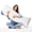 White-Pro, variant on Parojati 20×54 inch Long Washable Body Pillow Insert for Adults with Shredded White Memory Foam, Soft & Firm enough for Side Sleepers, Pregnant Women, Grey