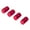 Red, variant on 4pcs Aluminum Tire Valves Caps Hexagon Wheel Air Covers Dustproof & Leak Proof Simple Installs for Car SUVs & Motorcycles