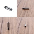 thumbnail image 4 of 6Pcs 1/4 Inch to 1/8 Inch Cnc Engraving Bit Router Adapter & 10 Pcs Two Flutes Straight End Mills Straight Slot Bit, 4 of 10