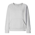 thumbnail image 2 of Women's Waffle Knit Raglan Sleeve Round Neck Long Sleeve No Hood Sweatshirt with Pocket, Fashion Casual Pullover Top for Daily Wear, Casual Activities, Festival and Work Outfits White XXL, 2 of 8