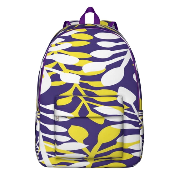 Unisex Bohemian Backpack: Roomy Boho Bookbag with Front Zipper Pocket for High School, College, Work Commute, Travel, Weekend Getaways, Durable and Versatile, Perfect Gift