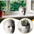 thumbnail image 3 of Style 2 Macetero suculento de resina de terror para decoración del hogar, 1 pieza, plantas no incluidas, 3 of 5