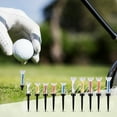 thumbnail image 2 of 79mm/90mm 5Pcs Golf Training Ball Tee Magnetic Step Down Golf Ball Holder Tees Golf Accessories, 2 of 8
