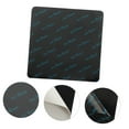 thumbnail image 3 of Bevtee 16Pcs Non Slip Rug Grippers, Reusable Carpet Tape, Rug Corner Stickers, for Wood, Tile, Hardwood Floors, Square, 4 "x4 ", Black, 3 of 6