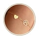 thumbnail image 1 of Pulsera DONYUDE de oro de 14 quilates ajustable con la inicial R en forma de pata de perro, 1 of 7